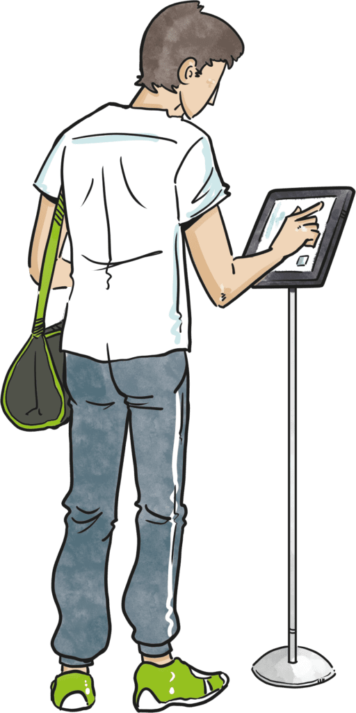 A gym check-in system provides the owners with real time data to analyze and draw conclusions.