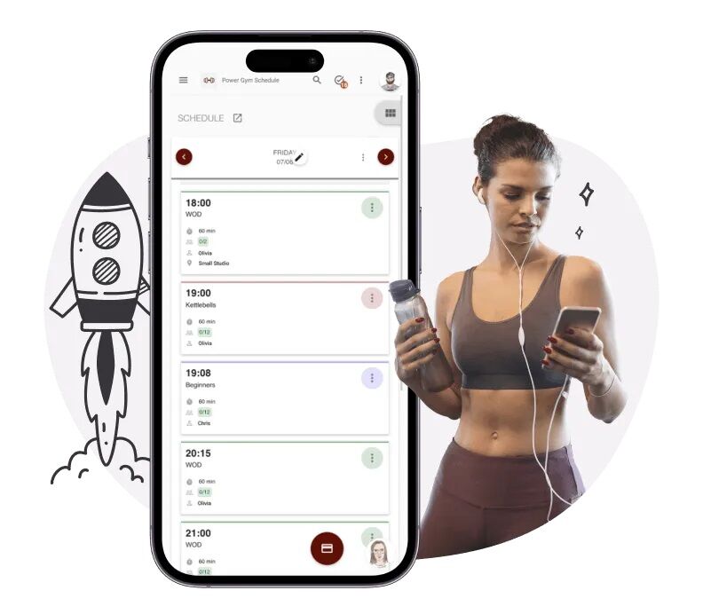 Boutique gyms create a personalized approach thanks to a membership app.